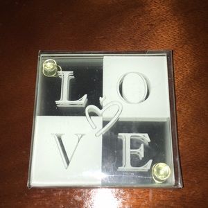 Glass coasters ❤️